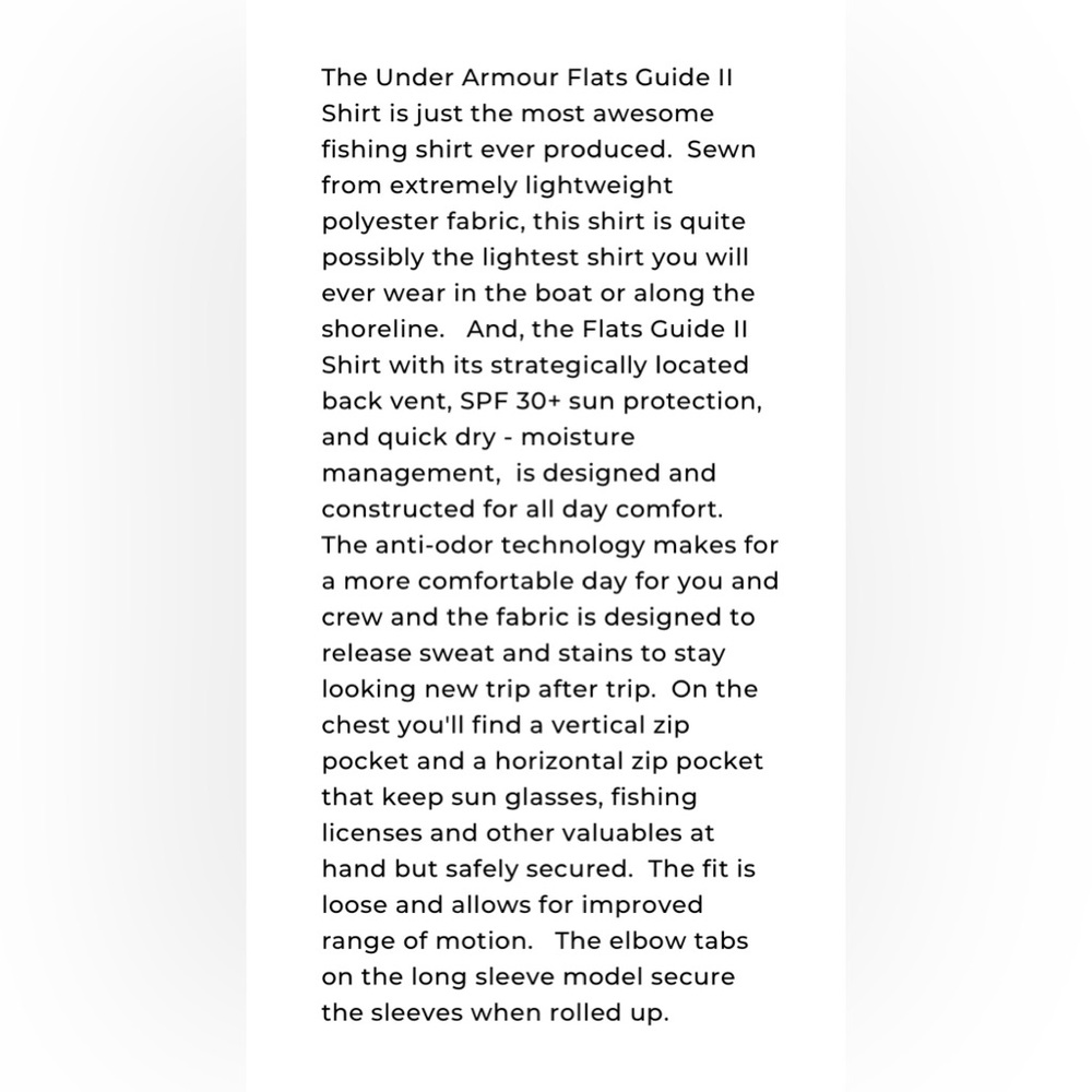 Under Armour Flats Guide outdoor shirts Orange And Dark baby blue Small - Picture 16 of 16
